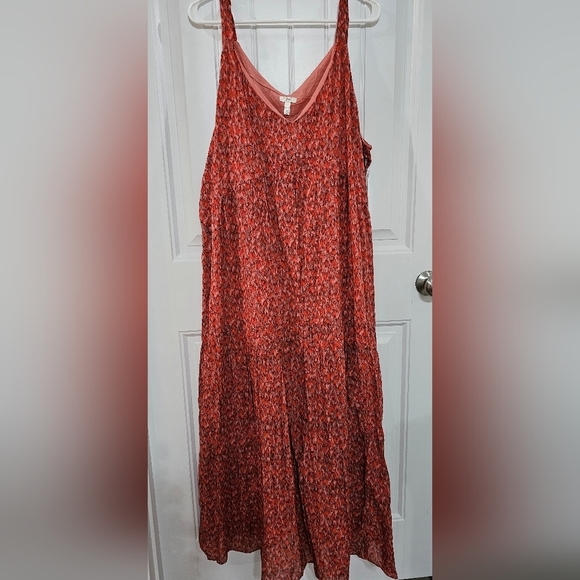 Joie Maxi Sleeveless Dress Size XXL in Tea Rose NWTs - Picture 12 of 16